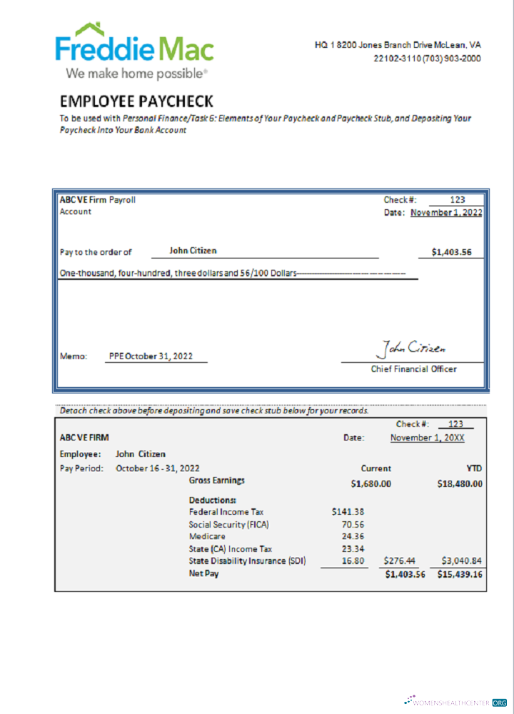 Download USA financial company employee sheet template in Word and PDF format, version 3 Photoshop template